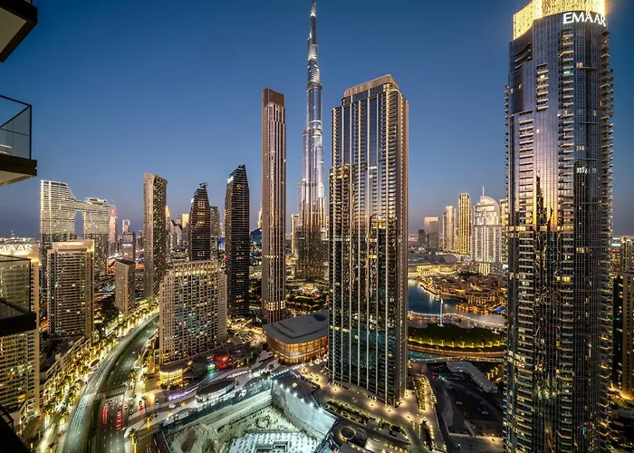 Sky-High Central Dubai Gem: Burj Khalifa & Fountain View